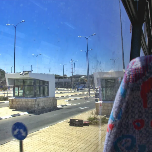 checkpoint grenze zwischen israel und palästina